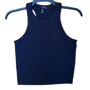3/$15 Forever 21 Black Crop Tank Top Size Small